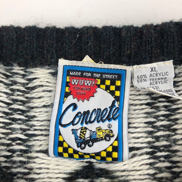 Vintage Concrete Sweater Men - Picture 5 of 6